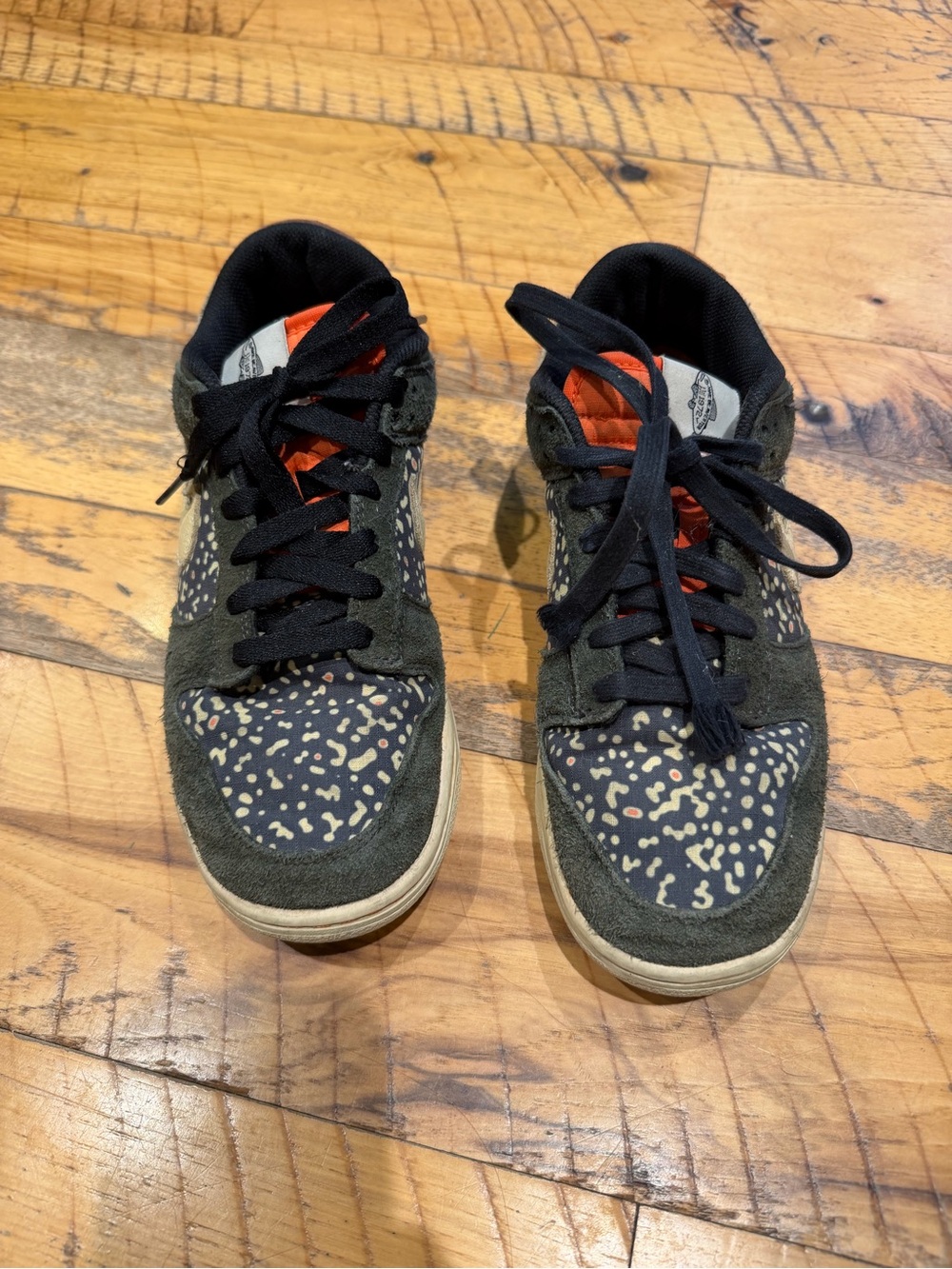 Nike Dunk Low SE Gone Fishing Men Sz 8 FN7523-300 Rainbow Trout Training Shoes